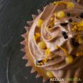 Cupcake al cioccolato e arancia | Acqua e Menta