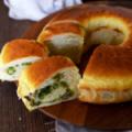 Pan brioche con latte di soia ripieno di broccoli e salsiccia fresca - Pasta e non solo