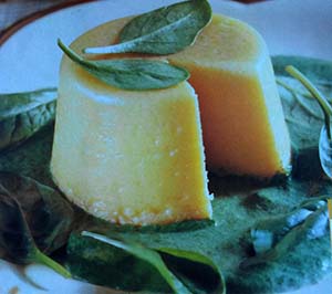 Tortino di Grana con crema di spinaci | Clurican food